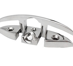 Stainless steel cleat folding cleat for boa